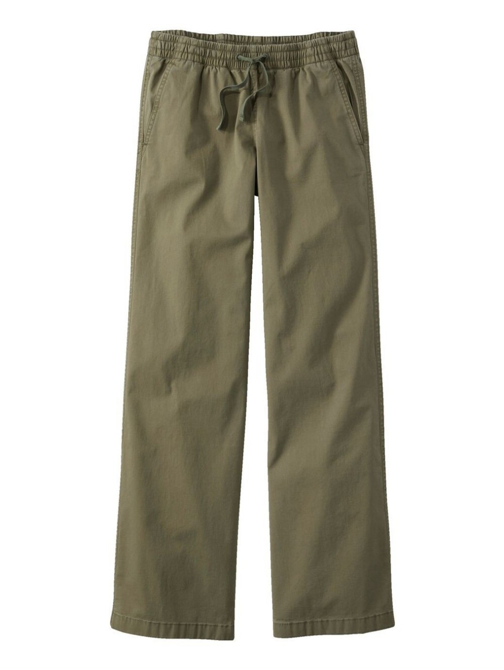 L.L. Brean Olive Green Lakewashed Chino Ankle Pants Plus Size 18  Pull On